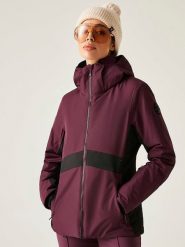 Dare 2b Kurtka narciarska "Issy" w kolorze bordowo-czarnym rozmiar: 40. Czerwone kurtki narciarskie Dare 2b, m, bez wzorów, bez kaptura, narciarskie. Za 591.60 zł.