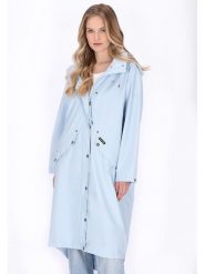 Schmuddelwedda Płaszcz przeciwdeszczowy w kolorze błękitnym rozmiar: XXL. Niebieskie kurtki przeciwdeszczowe Schmuddelwedda, xxl, bez wzorów, bez kaptura, outdoorowe. Za 208.99 zł.