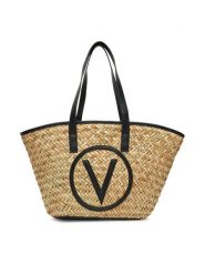 Valentino Torebka Samuela VBG90O01 Beżowy. Brązowe shopper bag Valentino, bez wzorów, z tworzywa sztucznego, bez dodatków. Za 479.99 zł.