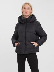 Vero Moda Kurtka zimowa 10273951 Czarny Regular Fit. Czarne kurtki Vero Moda, na zimę, m, bez wzorów, z syntetyku, bez kaptura. Za 229.99 zł.