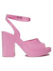 Melissa Sandały Melissa Rita Ad 33965 Różowy. Czerwone sandały Melissa, bez wzorów, z tworzywa sztucznego, bez obcasa, na słupku, bez zapięcia. Za 449.99 zł.
