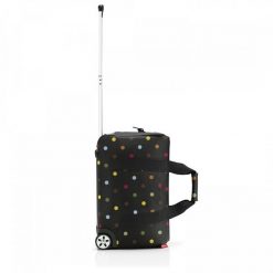 Torba na kółkach allrounder trolley dots. Brązowe torby podróżne Reisenthel, bez wzorów, do ręki. W wyprzedaży za 350.00 zł.