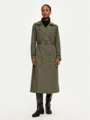 Brave Soul Trencz LJK-AYERMXDKHA Khaki Regular Fit. Brązowe płaszcze Brave Soul, bez wzorów, z syntetyku, bez kaptura. Za 329.99 zł.