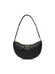 Guess Torebka HWQA87 48120 Czarny. Czarne torebki klasyczne Guess, z aplikacjami, ze skóry, bez dodatków. Za 519.99 zł.