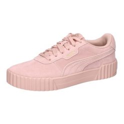 Buty sportowe damskie Puma Carina 3.0 Sd. Czerwone buty do biegania Puma, bez wzorów, z materiału, bez zapięcia, do biegania. Za 390.00 zł.