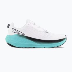 Buty do biegania damskie Altra FWD VIA. Białe buty do biegania Altra, bez wzorów, bez zapięcia, do biegania. Za 519.99 zł.