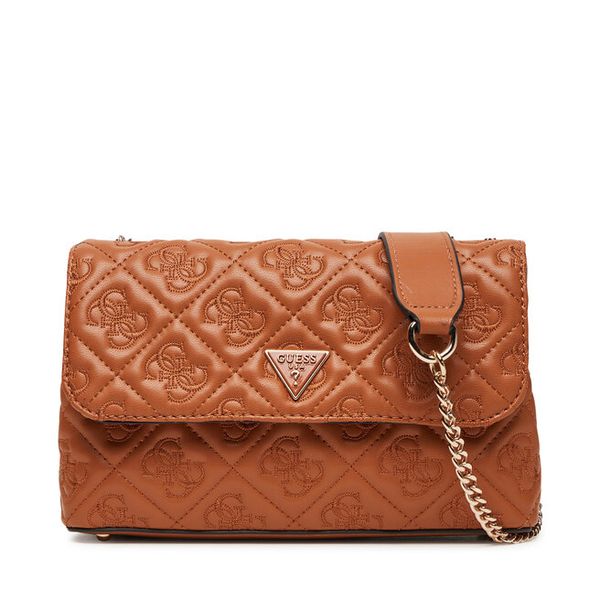 Torebka Guess. Brązowe torebki klasyczne Guess, z aplikacjami, klasyczne, bez dodatków. Za 299.99 zł.