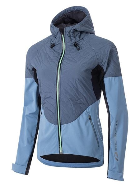 Protective Kurtka zimowa ''P-Flash'' w kolorze niebiesko-błękitnym rozmiar: 44. Niebieskie kurtki Protective, na zimę, bez wzorów, z puchu, bez kaptura. Za 327.87 zł.