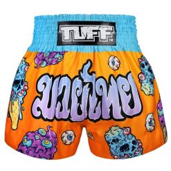 Spodenki treningowe TUFF Eye Scream. Brązowe szorty sportowe TUFF, bez wzorów. Za 149.00 zł.