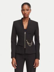 Rinascimento Marynarka CFC0130160003 Czarny Slim Fit. Czarne marynarki i żakiety Rinascimento, m, bez wzorów, z syntetyku, bez ramiączek. Za 944.99 zł.