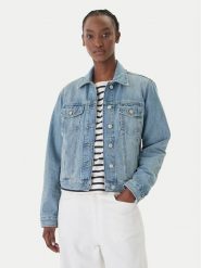 Tommy Jeans Kurtka jeansowa Classic DW0DW22720 Niebieski Regular Fit. Niebieskie kurtki Tommy Jeans, s, bez wzorów, z bawełny, bez kaptura. Za 449.99 zł.