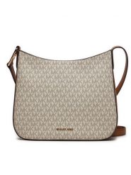 MICHAEL Michael Kors Torebka 32S4G8KM9B Beżowy. Brązowe listonoszki MICHAEL Michael Kors, bez wzorów, ze skóry, bez dodatków. Za 729.99 zł.