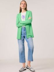Gerry Weber Kardigan w kolorze zielonym rozmiar: 40. Zielone swetry Gerry Weber, s, bez wzorów, z wiskozy, klasyczne, bez ramiączek. Za 140.86 zł.