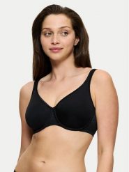 Triumph Biustonosz z fiszbiną Comfort Minimizer 10166827 Czarny. Czarne biustonosze Triumph, bez wzorów, z syntetyku. Za 117.00 zł.