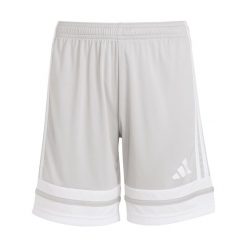 Spodenki dla dzieci adidas Squadra 25. Białe szorty adidas, bez wzorów, sportowe. Za 59.99 zł.