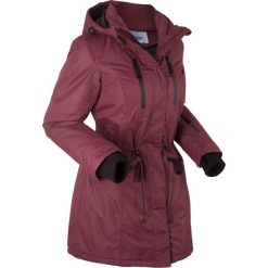 Długa kurtka funkcyjna outdoorowa bonprix czerwony klonowy. Kurtki marki QUECHUA. Za 269.99 zł.