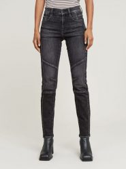 G-Star Dżinsy "Ace 2.0" - Slim fit - w kolorze antracytowym rozmiar: W31/L34. Czarne jeansy G-Star, l, z aplikacjami, ze skóry, klasyczne, z podwyższonym stanem. Za 271.03 zł.