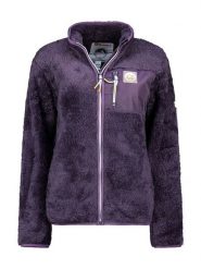 Geographical Norway Kurtka polarowa "Upecious" w kolorze fioletowym rozmiar: XL. Różowe kurtki Geographical Norway, xl, bez wzorów, z polaru, bez kaptura. Za 132.05 zł.