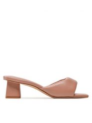 Aldo Klapki Simalia 13424085 Brązowy. Brązowe klapki Aldo, bez wzorów, ze skóry, bez obcasa, bez zapięcia. Za 219.99 zł.