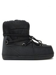 Athlecia Śniegowce Afrai W Boots EA244404 Czarny. Czarne śniegowce Athlecia, bez wzorów, ze skóry, bez zapięcia. Za 399.99 zł.