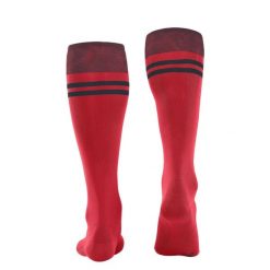 Podkolanówki damskie Falke SK7 Race. Czerwone skarpetki Falke, bez wzorów, z elastanu. Za 179.00 zł.