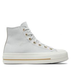 Trampki Converse. Szare trampki Converse, bez wzorów, retro, bez zapięcia. Za 419.99 zł.