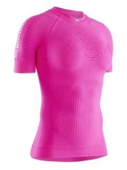 X-Bionic Koszulka w kolorze różowym do biegania rozmiar: L. Różowe t-shirty sportowe X BIONIC, l, bez wzorów, z materiału, bez ramiączek, do biegania. Za 242.13 zł.