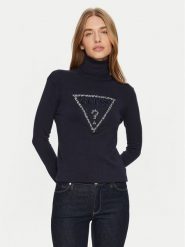 Guess Golf W4BR03 Z2NQ2 Granatowy Regular Fit. Niebieskie swetry Guess, xs, z aplikacjami, z wiskozy, bez ramiączek. Za 219.99 zł.