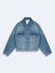 LTB Kurtka dżinsowa "Celia" w kolorze niebieskim rozmiar: XL. Niebieskie kurtki LTB, xl, z aplikacjami, z bawełny, bez kaptura. Za 195.99 zł.