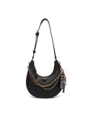 Guess Torebka Davina HWBG98 99180 Czarny. Czarne torebki klasyczne Guess, z aplikacjami, ze skóry, bez dodatków. Za 589.99 zł.