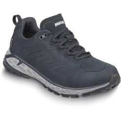 Buty trekkingowe damskie MEINDL Korfu Walker Lady. Czarne buty trekkingowe MEINDL, bez wzorów, z materiału, bez zapięcia, trekkingowe. Za 999.90 zł.
