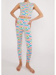 Blutsgeschwister Top sportowy "Karma Breezehappy" ze wzorem rozmiar: M. Topy sportowe Blutsgeschwister, m, bez wzorów, z materiału, outdoorowe. Za 113.90 zł.