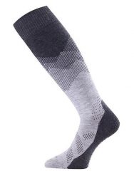 Skarpety narciarskie uniseks Lasting FWM 816 Merino 85%. Szare skarpetki LASTING, bez wzorów, z dzianiny. Za 139.90 zł.