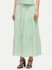Vila Spódnica maxi Lania 14105428 Zielony Regular Fit. Zielone spódnice Vila, bez wzorów, z bawełny, maxi. Za 149.99 zł.