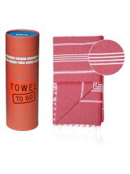 Samimi Chusta hammam w kolorze czerwonym - 180 x 100 cm rozmiar: onesize. Czerwone chusty Samimi, bez wzorów, z bawełny. Za 65.45 zł.