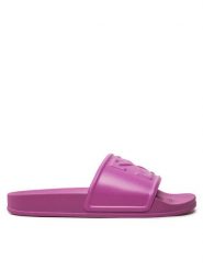 Off-White Klapki OWIC006S22MAT0013200 Różowy. Czerwone klapki OFF-WHITE, bez wzorów, z tworzywa sztucznego, bez obcasa, bez zapięcia. Za 879.99 zł.