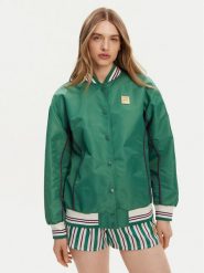Fila Kurtka bomber Leme FAW0999 Zielony Oversize. Zielone kurtki Fila, xl, bez wzorów, z syntetyku, bez kaptura. Za 229.99 zł.