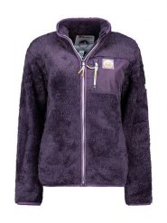 Geographical Norway Kurtka polarowa "Upecious" w kolorze fioletowym rozmiar: S. Różowe kurtki Geographical Norway, s, bez wzorów, z polaru, bez kaptura. Za 117.45 zł.