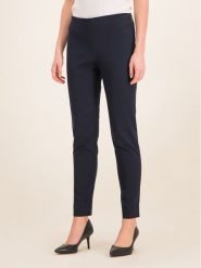 Lauren Ralph Lauren Spodnie materiałowe 200631310 Granatowy Slim Fit. Niebieskie spodnie materiałowe Lauren Ralph Lauren, bez wzorów, z materiału. Za 399.99 zł.