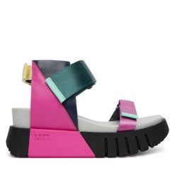 Sandały United Nude. Sandały United Nude, bez wzorów, bez obcasa, na koturnie, bez zapięcia. Za 1,049.00 zł.