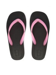 Tommy Jeans Japonki Tjw Cleated Jelly Summer Sandal EN0EN02954 Różowy. Czerwone japonki Tommy Jeans, bez wzorów, z jeansu. Za 209.99 zł.