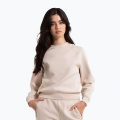 Bluza damska Pitbull Discovery Crewneck Sweatshirt. Brązowe bluzy bez kaptura PITBULL, l, bez wzorów, z bawełny, bez kaptura, na fitness i siłownię. Za 159.99 zł.