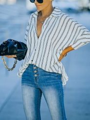 LA Angels Bluzka w kolorze białym rozmiar: S. Białe bluzki LA Angels, s, bez wzorów, bez kołnierzyka, bez ramiączek. Za 126.99 zł.