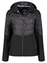 Geographical Norway Kurtka polarowa "Trendy" w kolorze czarnym rozmiar: M. Czarne kurtki Geographical Norway, m, bez wzorów, z polaru, bez kaptura. Za 190.06 zł.