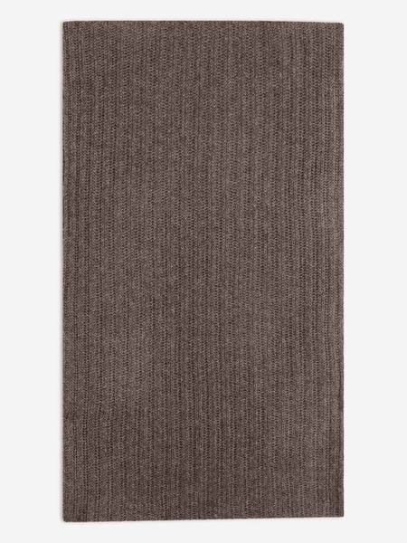 AUTHENTIC CASHMERE Kaszmirowy szal-koło "Tommy" w kolorze szarobrązowym - 64 x 40 cm rozmiar: onesize. Brązowe szaliki i kominy AUTHENTIC CASHMERE, bez wzorów, z kaszmiru. Za 304.99 zł.