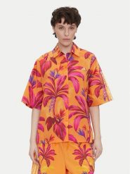Adidas Koszula FARM Premium JD6281 Pomarańczowy Loose Fit. Brązowe koszule adidas, xs, bez wzorów, z syntetyku, bez kołnierzyka, bez ramiączek. Za 269.99 zł.