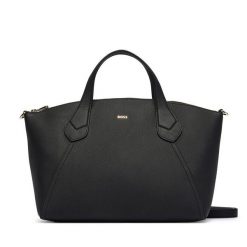 Torebka BOSS. Czarne torebki klasyczne Boss, bez wzorów, klasyczne, bez dodatków. Za 1,449.00 zł.