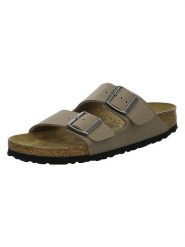 Birkenstock Klapki "Arizona" w kolorze khaki rozmiar: 44. Brązowe klapki Birkenstock, bez wzorów, klasyczne, bez obcasa, bez zapięcia. Za 341.39 zł.