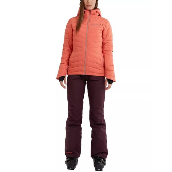 Kurtka narciarska damska Fundango Punch Padded. Czerwone kurtki narciarskie FUNDANGO, na zimę, m, bez wzorów, z syntetyku, bez kaptura, narciarskie. W wyprzedaży za 599.00 zł.