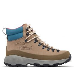 Trekkingi Columbia. Brązowe buty sportowe lifestyle Columbia, bez wzorów, sportowe, bez zapięcia. Za 599.99 zł.